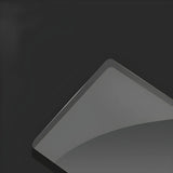 Closed Back Rectangular Wood Standard Bookshelf Black Image - 16