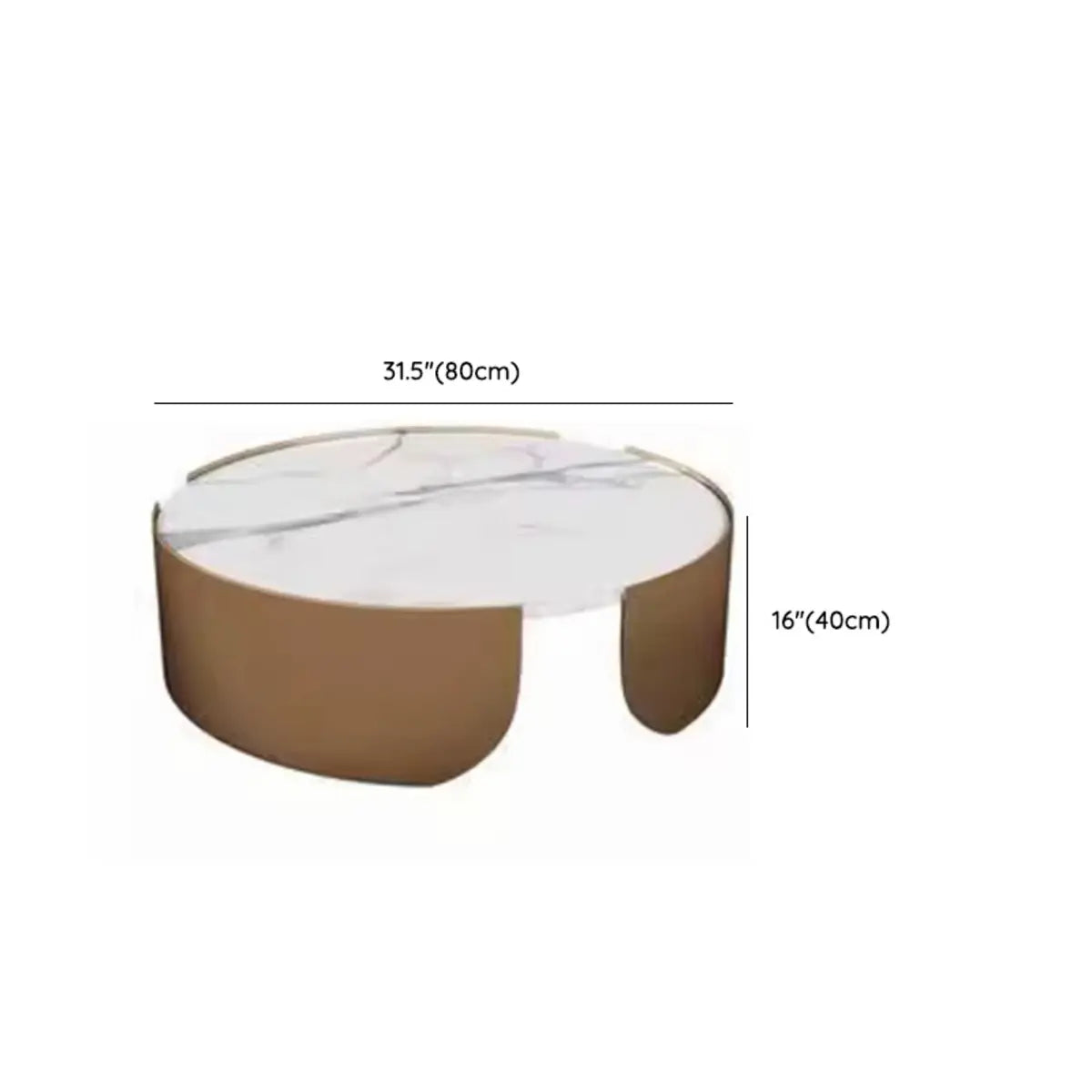 Coffee Curved Leather Sofa Seating Group with Pillow Image - 19