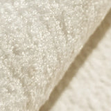 Color Block Scandinavian Polyester Rectangle Area Rug Image - 9