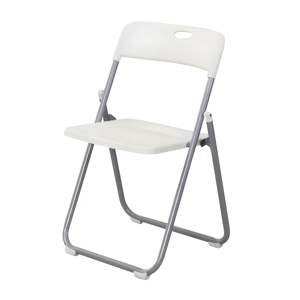 Colorful Foldable Armless Metal Home Low-Back Office Chair Image - 15