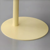 Colorful Round Metal C-Shaped Scandinavian Side Table Image - 17