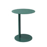 Colorful Round Metal C-Shaped Scandinavian Side Table Image - 36