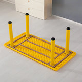 Colorful Waterproof Rectangle Toddler Table Chair Set Image - 4