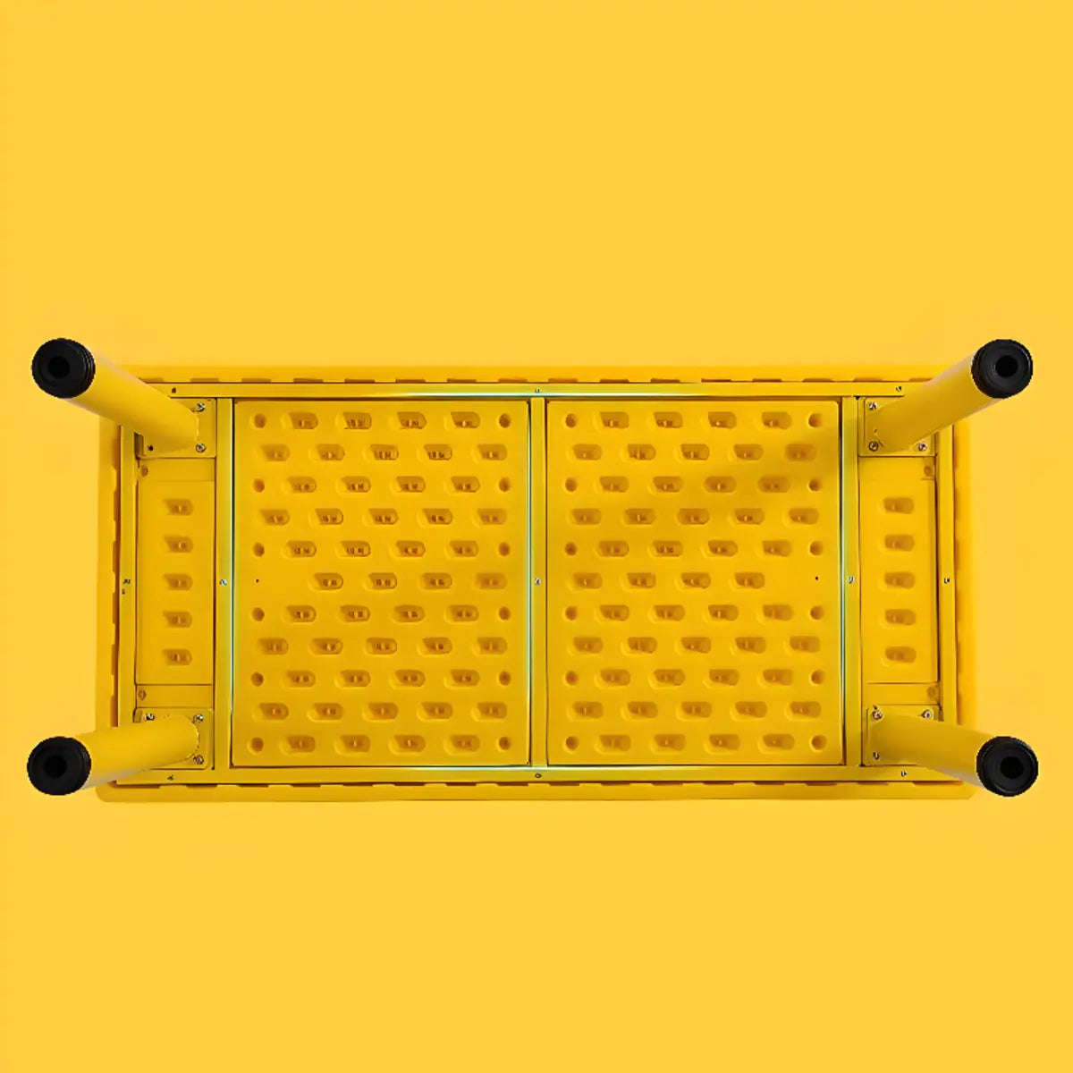Colorful Waterproof Rectangle Toddler Table Chair Set Image - 6