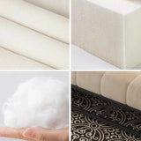 Compact Convertible Loose Back Metal Frame Sleeper Image - 9