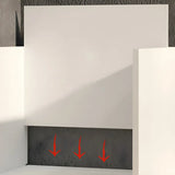 Compact Modern Wood Storage Drawers Cube Bookcase Image - 12