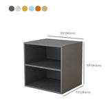 Compact Modern Wood Storage Drawers Cube Bookcase Image - 36