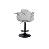 Concave Adjustable Height Swivel Acrylic Bar Stool Image - 14