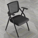Conference Steel Frame Orange Ergonomic Mesh Office Chair Image - 13