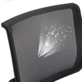Conference Steel Frame Orange Ergonomic Mesh Office Chair Image - 16
