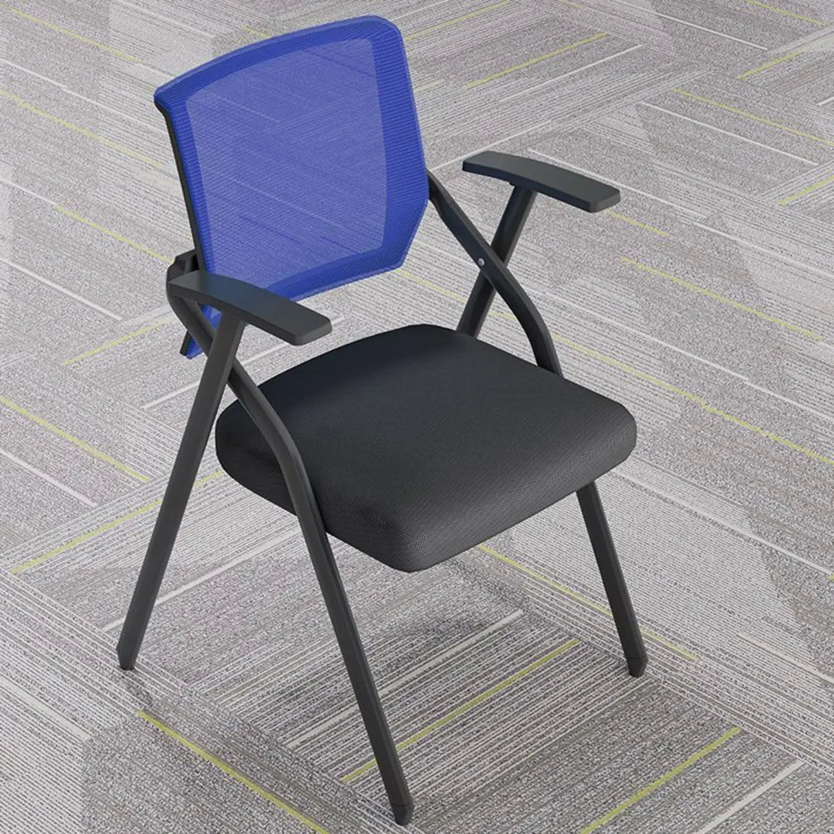 Conference Steel Frame Orange Ergonomic Mesh Office Chair Image - 20