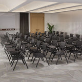 Conference Steel Frame Orange Ergonomic Mesh Office Chair Image - 5