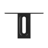 Console Table with Arch Panel Design for Entryway and Living Room Image - 4
