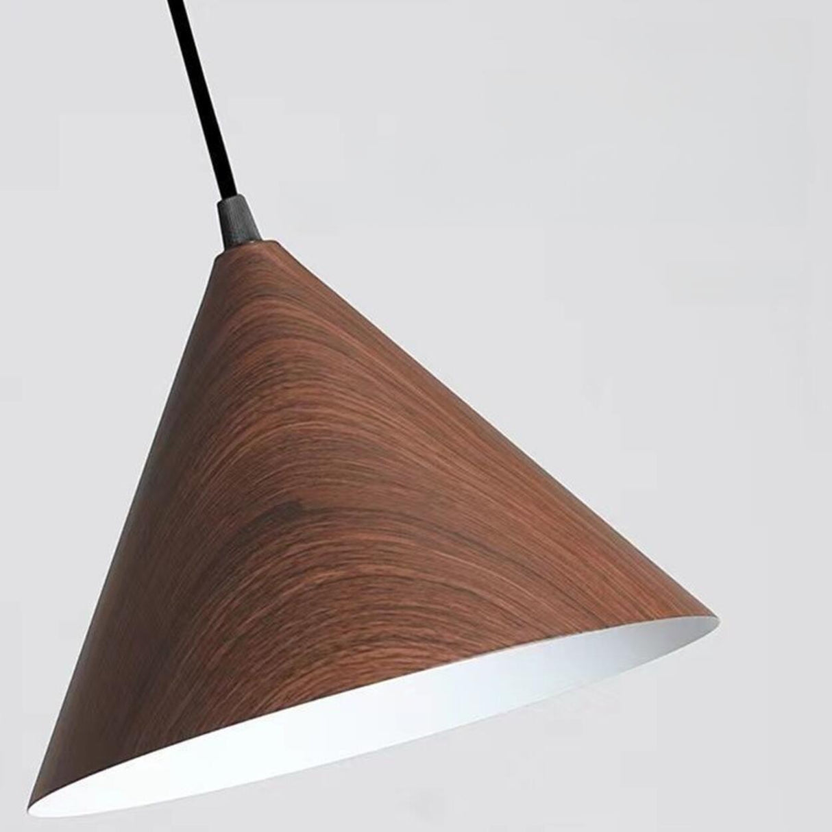 Contemporary 3-Light Cone Metal Island Hanging Light Image - 8