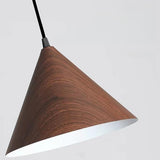 Contemporary 3-Light Cone Metal Island Hanging Light Image - 8