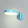 Contemporary Adjustable Round Metal LED Wall Sconce Image - 10