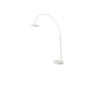 Contemporary Colorful Disc Metal Arched Floor Lamp Image - 15