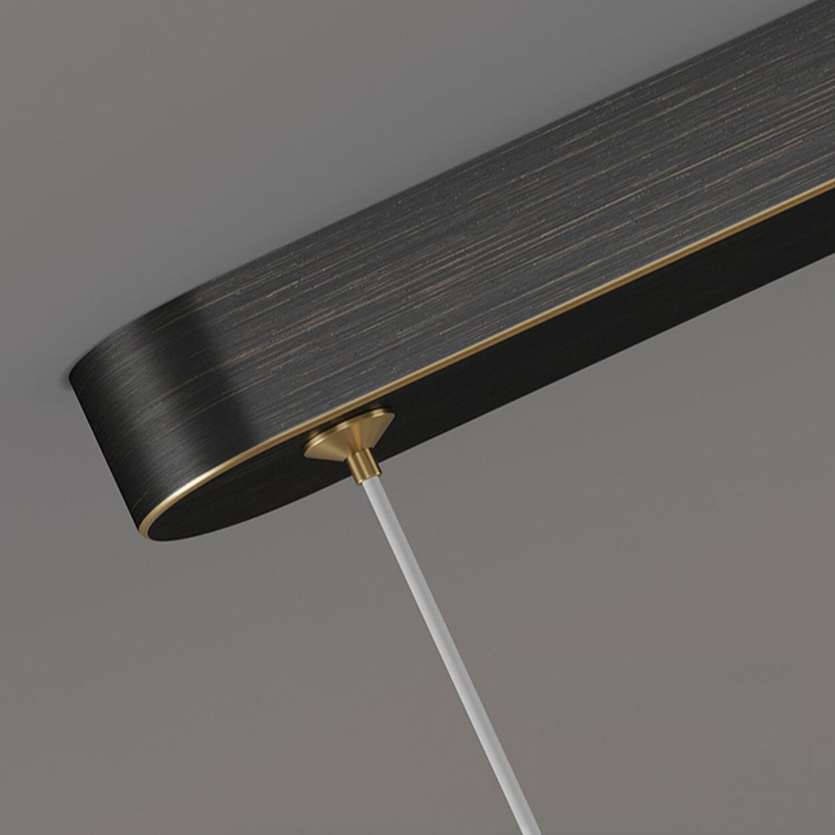 Contemporary Crystal Linear Kitchen Pendant Light Image - 8