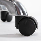 Contemporary Ergonomic Fabric Reclining Black Office Chair Image - 13