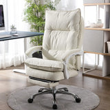 Contemporary Ergonomic Fabric Reclining Black Office Chair Image - 5
