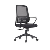 Contemporary Ergonomic Mesh Swivel Office Grey Office Chair Image - 2