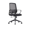 Contemporary Ergonomic Mesh Swivel Office Grey Office Chair Image - 2