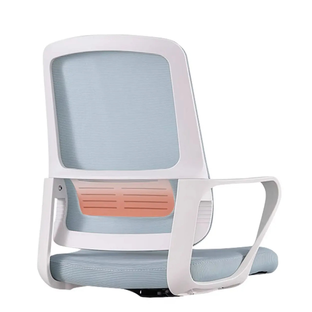 Contemporary Ergonomic Mesh Swivel Office Grey Office Chair Image - 7
