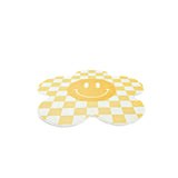Contemporary Floral Polyester Apricot Area Rug Image - 5