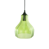 Contemporary Glass Unique-Shaped Pendant Light Image - 12