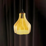Contemporary Glass Unique-Shaped Pendant Light Image - 6