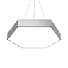 Contemporary Hexagon Metal Black Indoor Pendant Light Image - 19