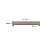 Contemporary Khaki Stone Long TV Stand with Drawers Image - 15