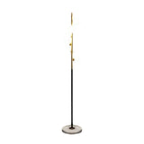 Contemporary Marble Base 6-Light Bubble Floor Lamp Image - 7