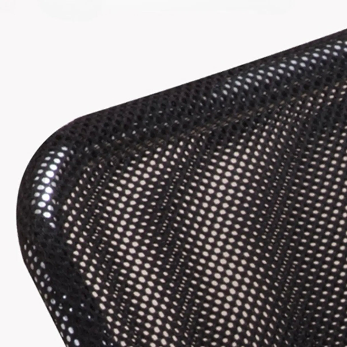 Contemporary Metal Frame Black Leather Task Office Chair Image - 11