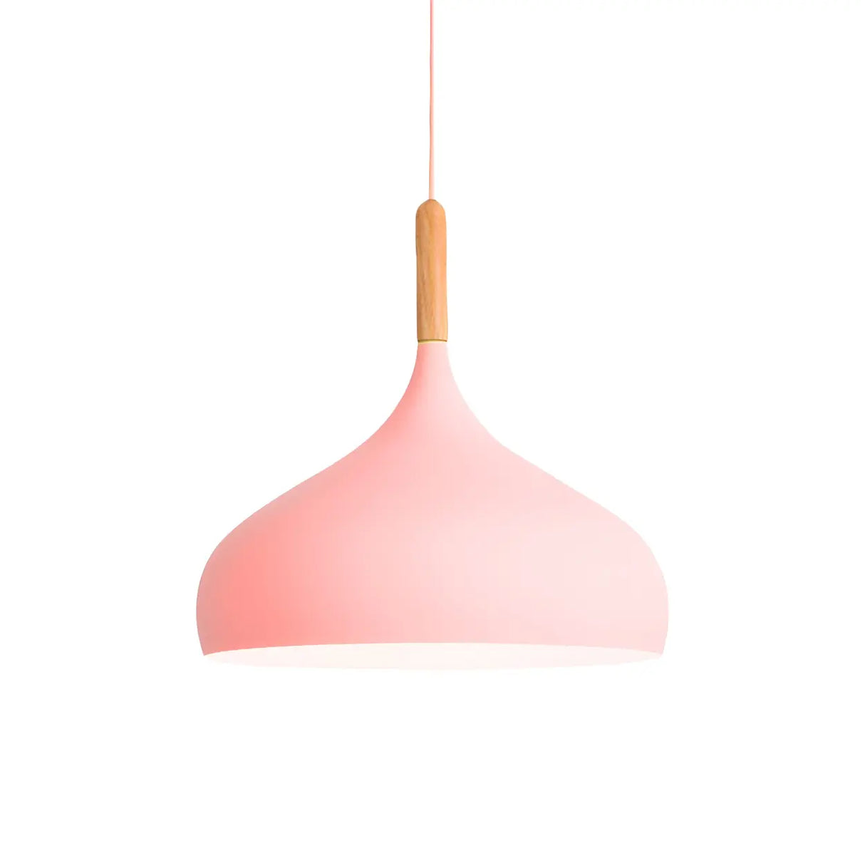 Contemporary Metal Teardrop-Shaped Pendant Light Image - 15