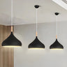 Contemporary Metal Teardrop-Shaped Pendant Light Image - 16