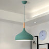 Contemporary Metal Teardrop-Shaped Pendant Light Image - 7