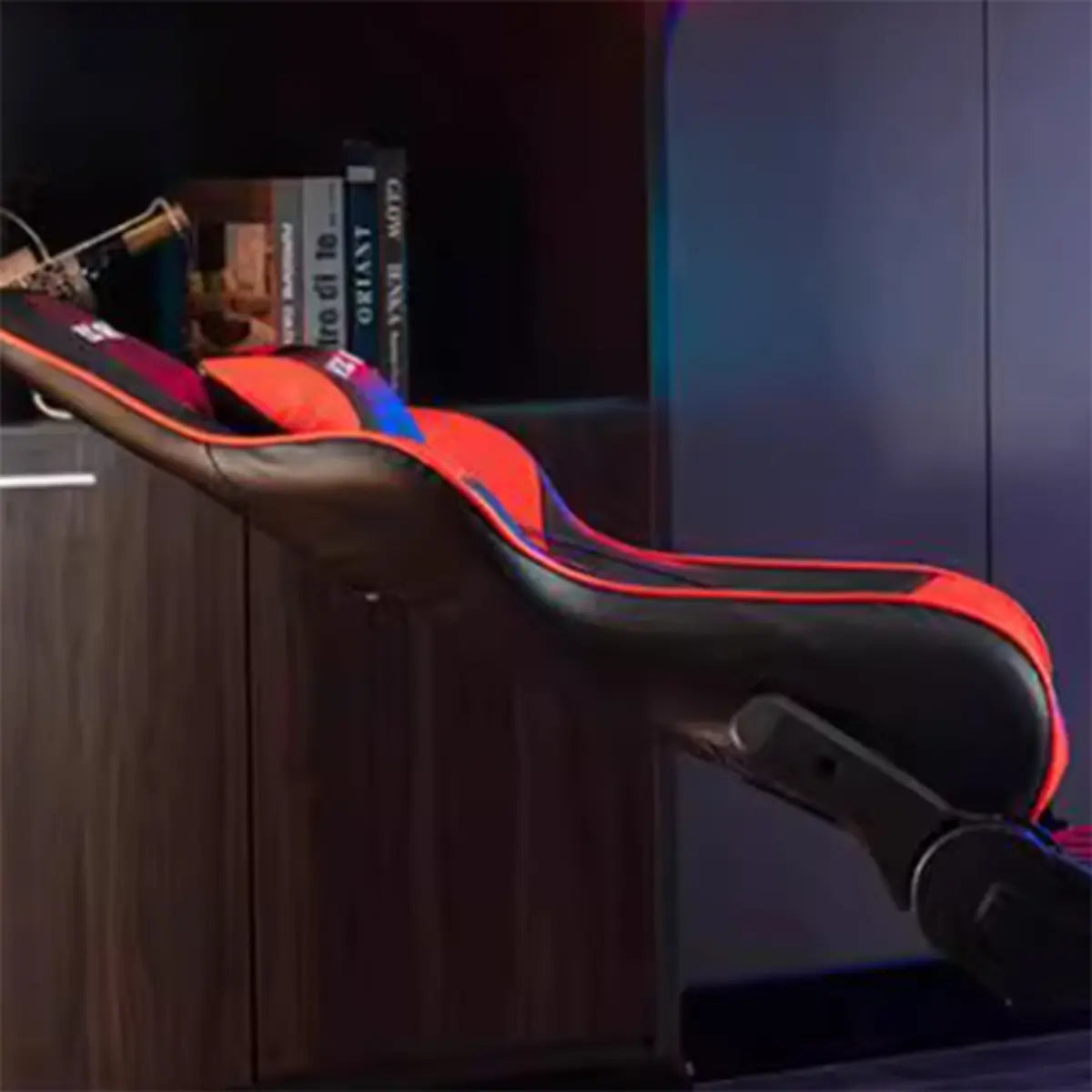 Contemporary Racing Swivel PU Leather Gaming Office Chair Image - 10