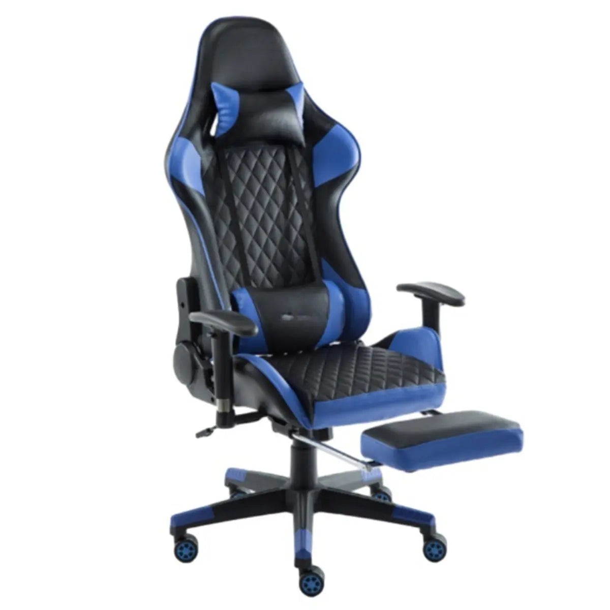 Contemporary Racing Swivel PU Leather Gaming Office Chair Image - 7