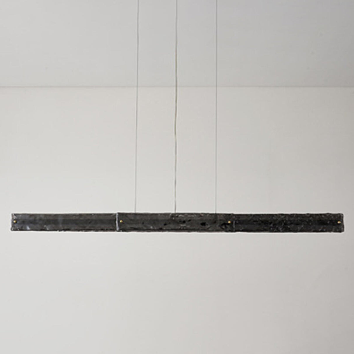 Contemporary Rectangle Textured Island Hanging Light Image - 8