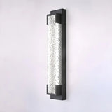 Contemporary Rectangular Metal External Wall Light Image - 5