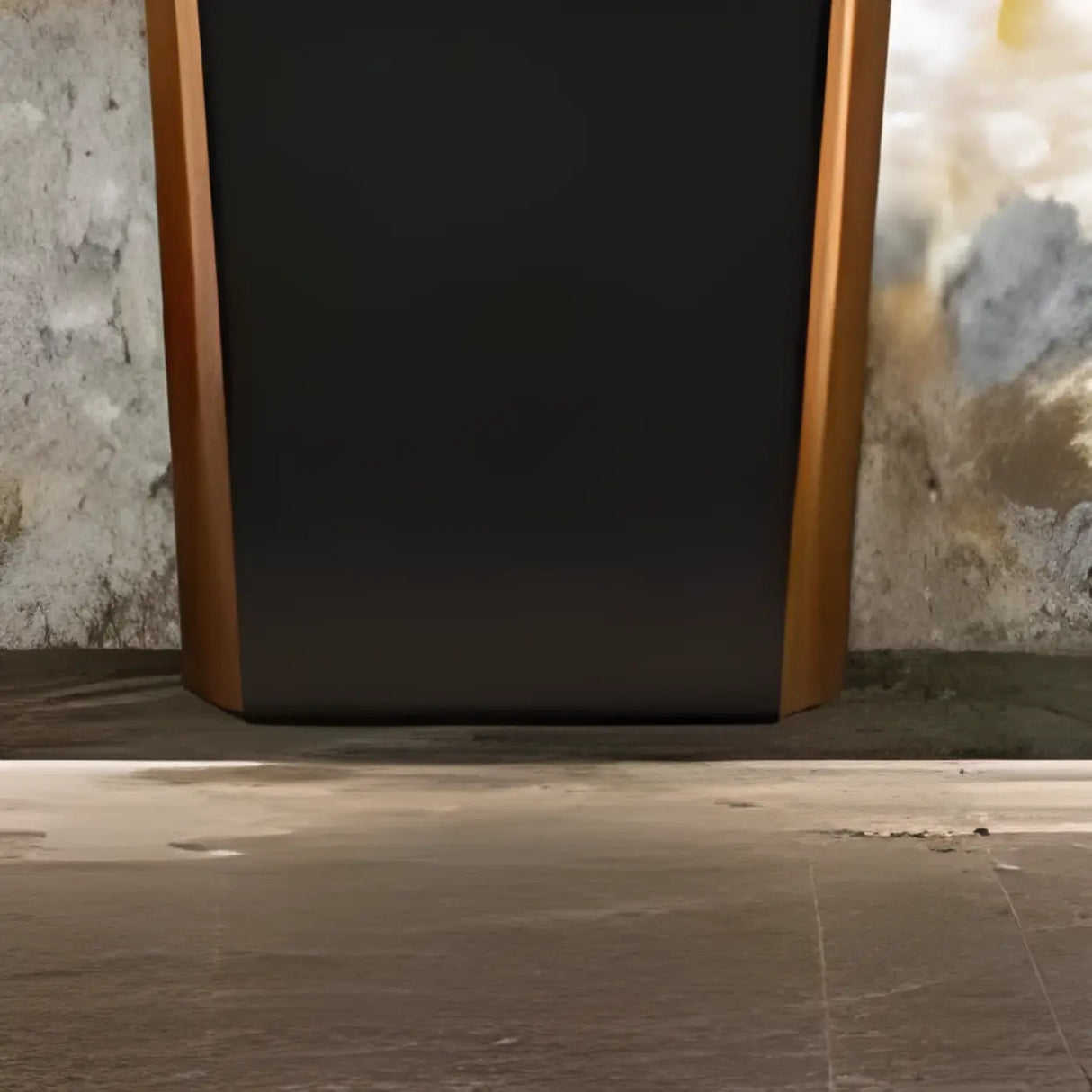 Contemporary Rectangular Wood Black Entry Console Table Image - 6