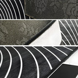 Contemporary Round Polyester Multi-Color Large Rug Image - 12