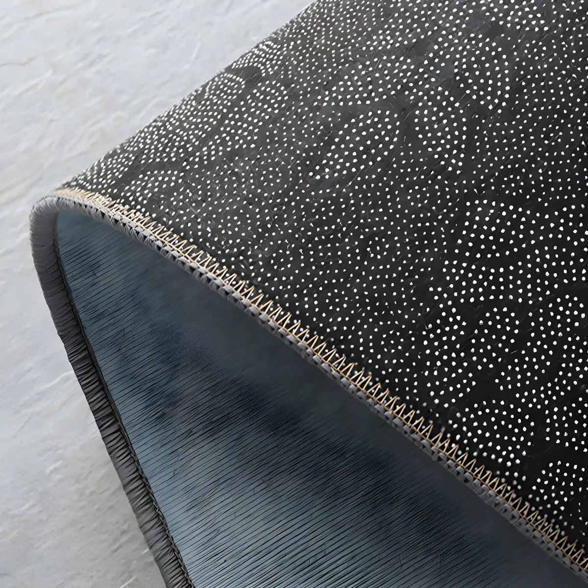 Contemporary Round Polyester Scenic Print Area Rug Image - 16