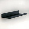 Contemporary Wall Mount Iron Floating Display Bookshelf Image - 7