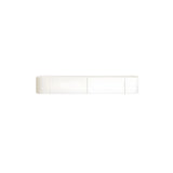 Contemporary White Wall-Mounted TV Stand with Cabinet Image - 5