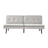 Convertible Folding Polyester Fiber Tufted Back Sleeper Image - 2