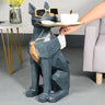 Cool Dog-Shaped Side Table with Tray and Tissue Box Image - 12
