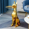 Cool Dog-Shaped Side Table with Tray and Tissue Box Image - 13