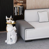 Cool Dog-Shaped Side Table with Tray and Tissue Box Image - 3